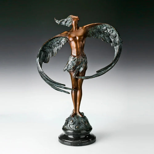 Abstract Angel Sculpture