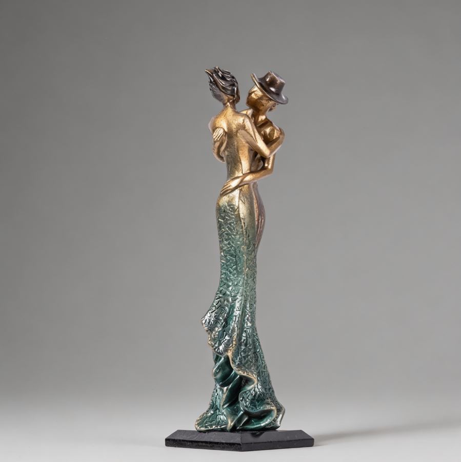 Abstract Couple Sculpture