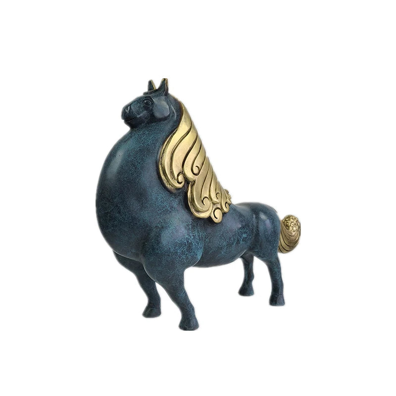 Abstract Horse Figurine