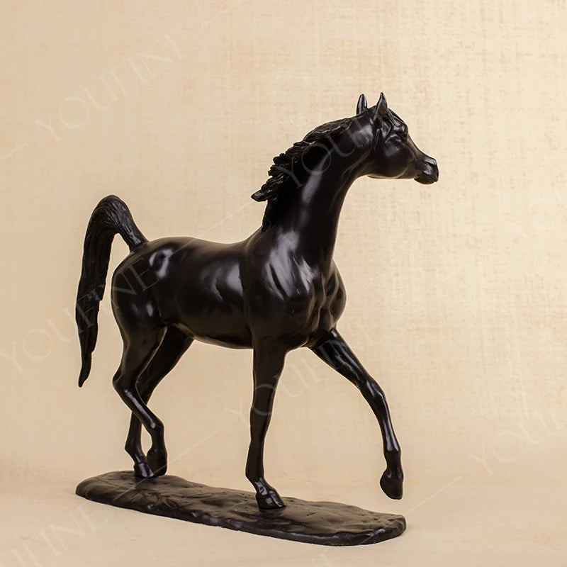 Black Horse Sculpture