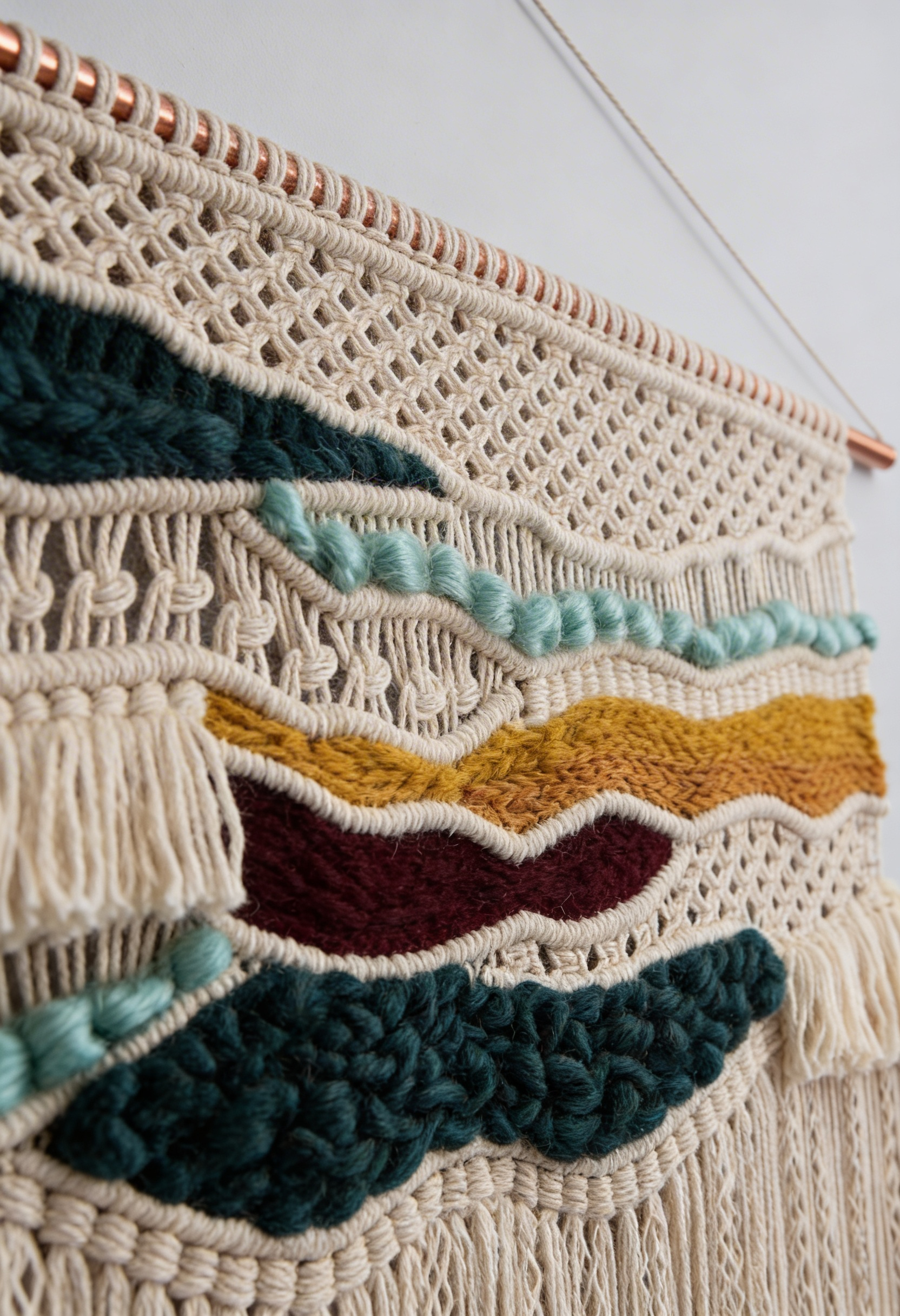 Boho Macrame Wall Hanging
