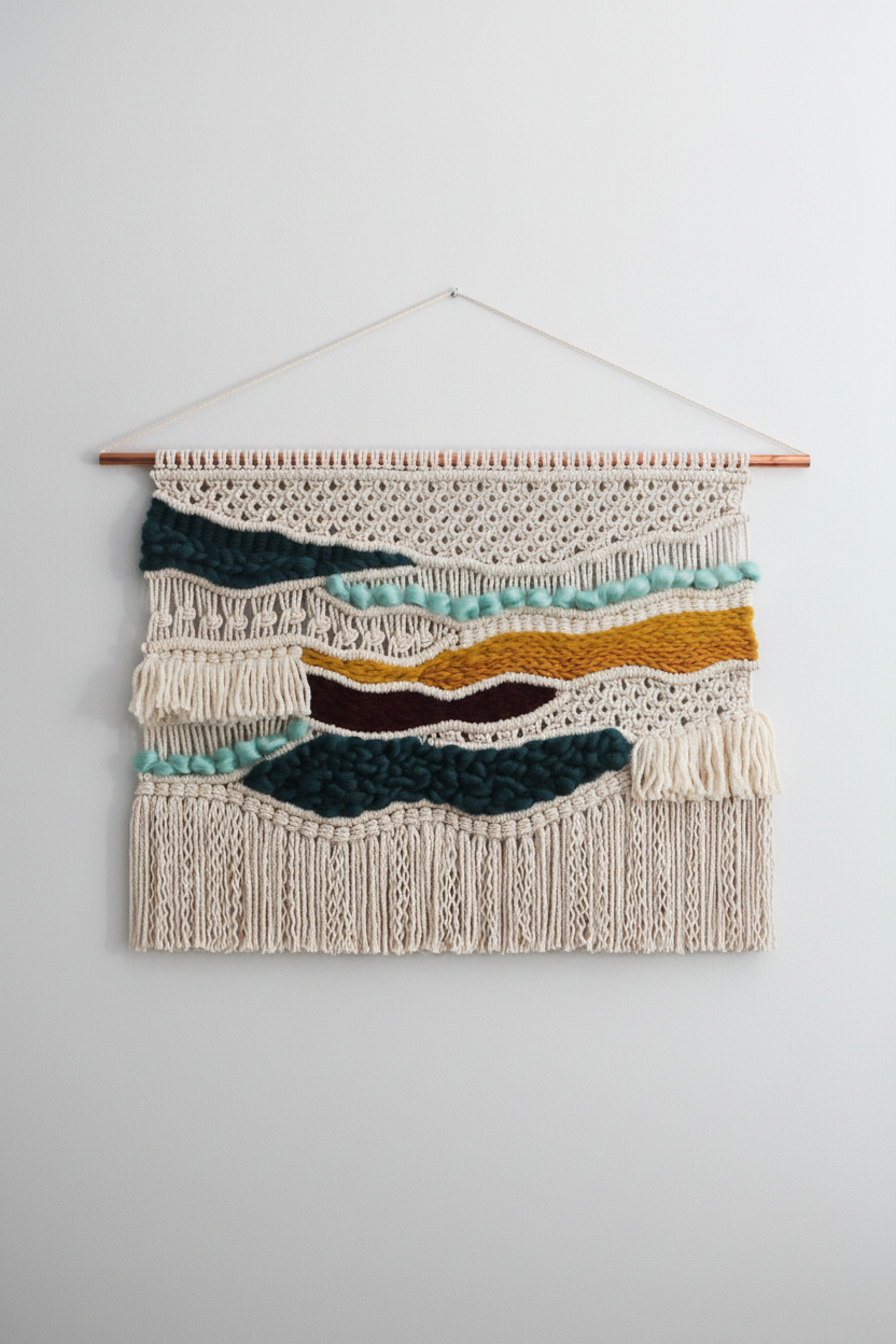 Boho Macrame Wall Hanging