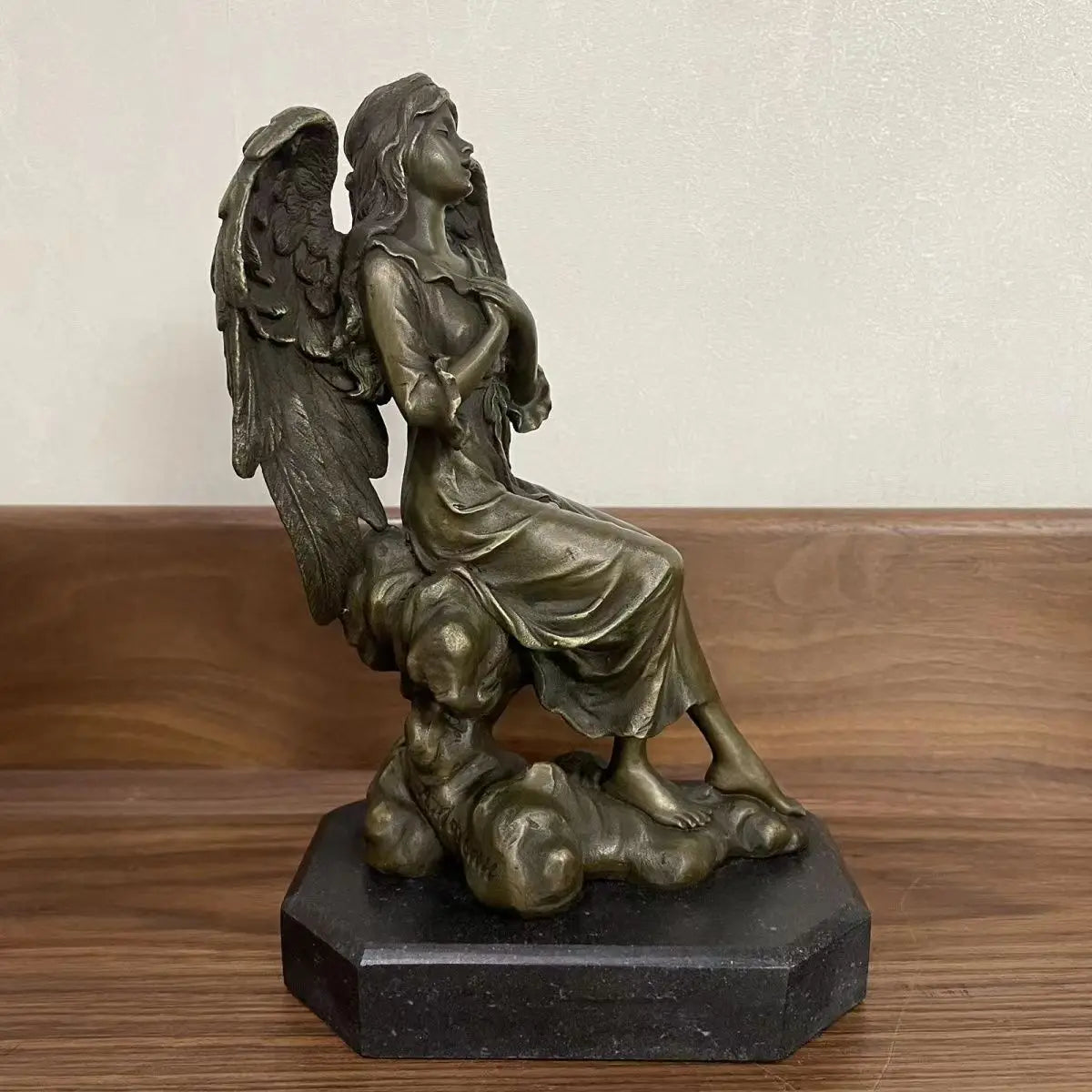 Bronze Angel Sculpture