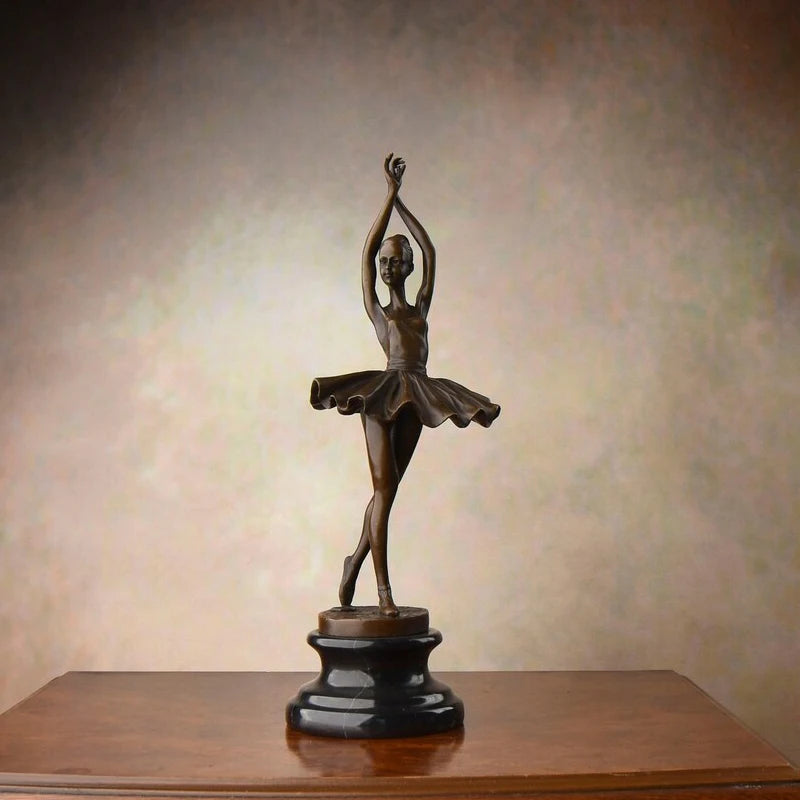 Bronze Ballerina Statue