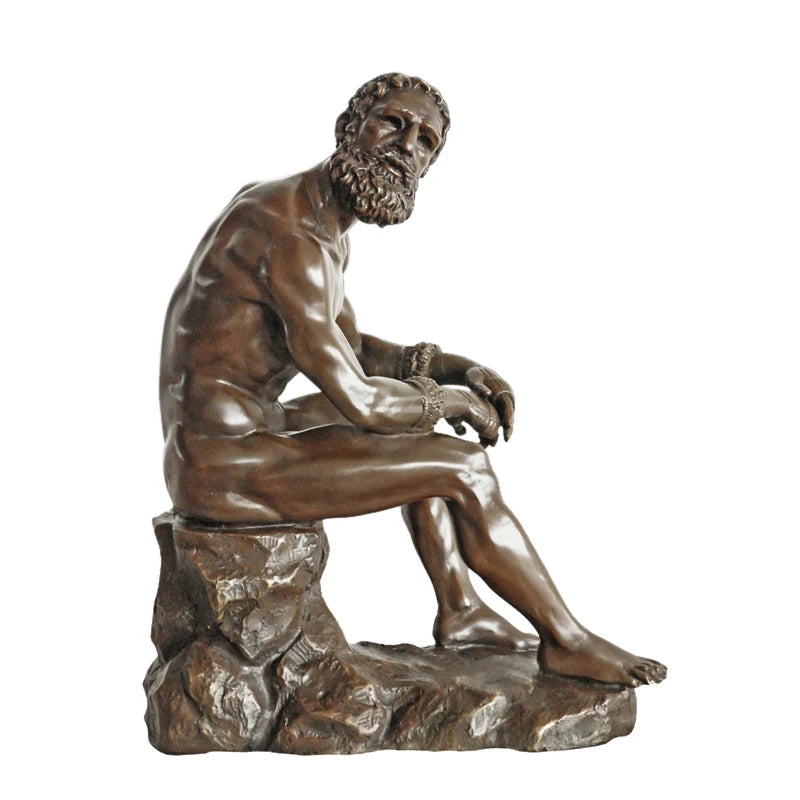 Bronze Boxer Statue