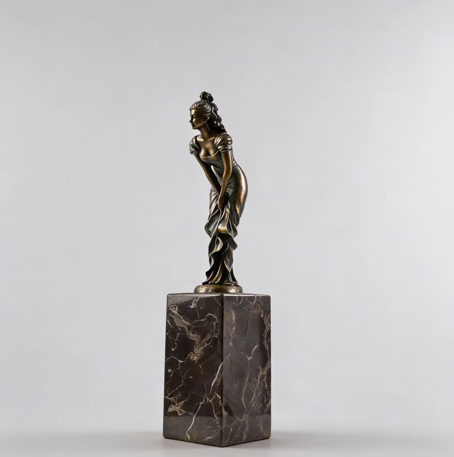 Bronze Female Statue