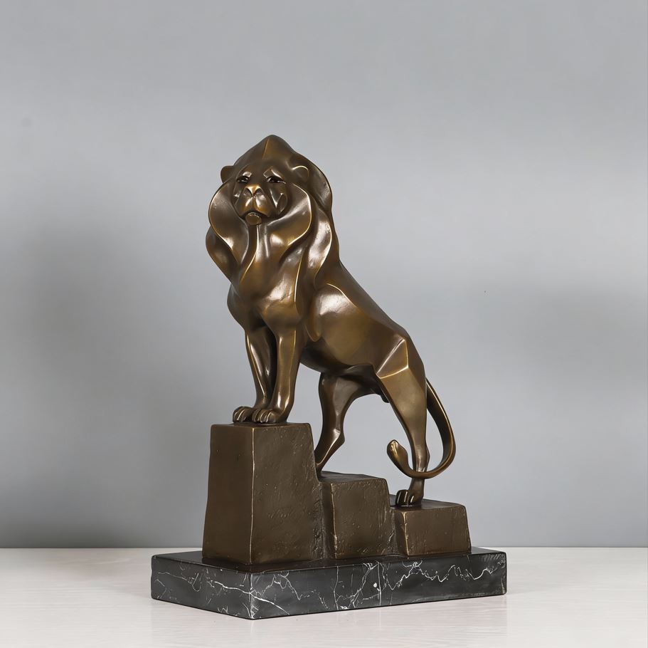 Bronze Lion Statue For Sale
