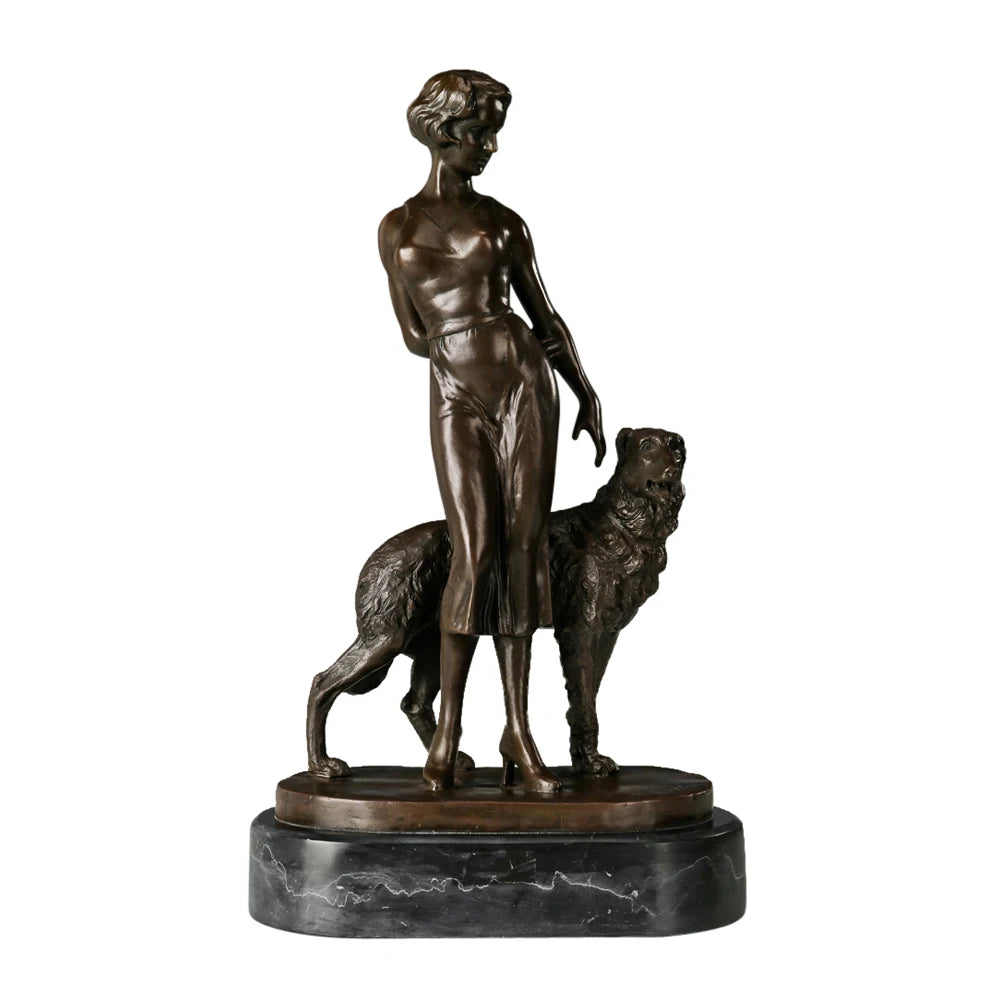 Bronze Sculpture Of A Woman