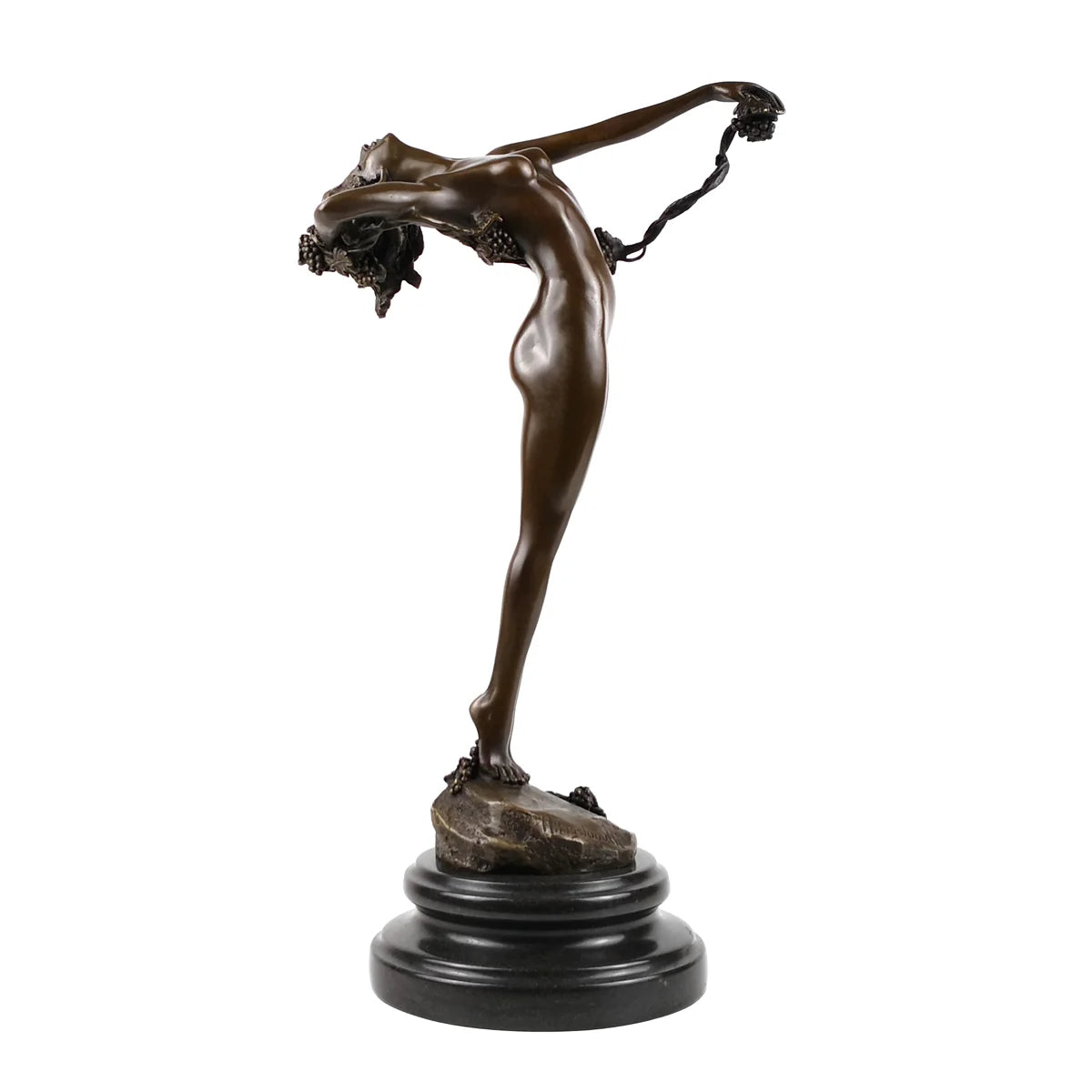 Bronze Statue Of A Lady