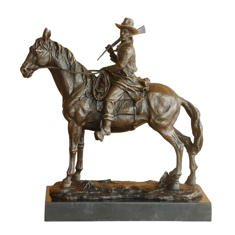 Bronze Western Statues
