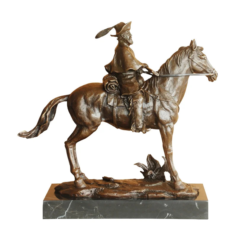 Bronze Western Statues For Sale