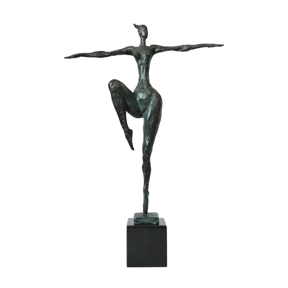 Bronze Woman Figurine