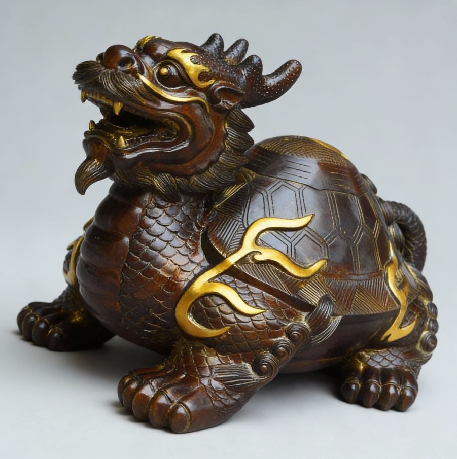 Chinese Turtle Sculpture