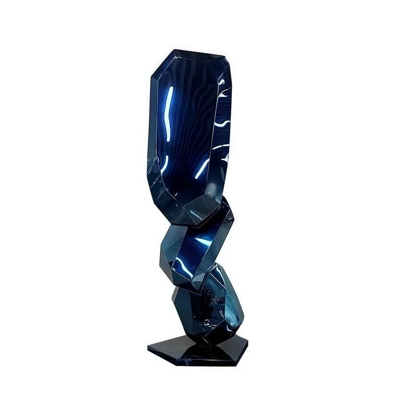 Cobalt Blue Sculpture