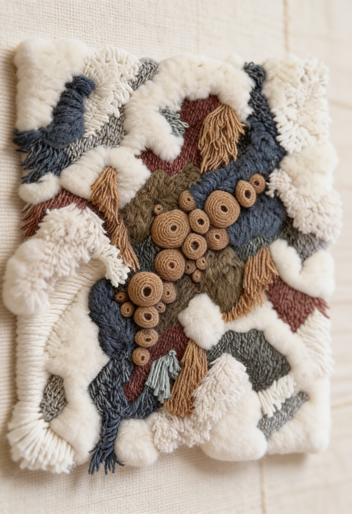 Coral Reef Fiber Art