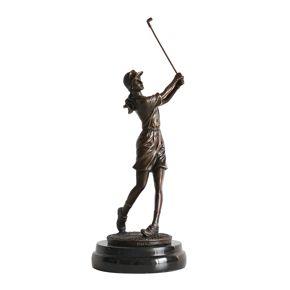 Female Golfer Statue
