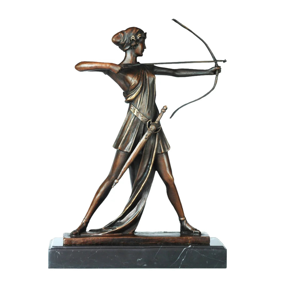 Female Warrior Figurine