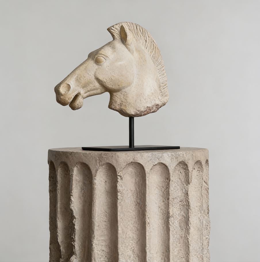Horse Head Sculpture