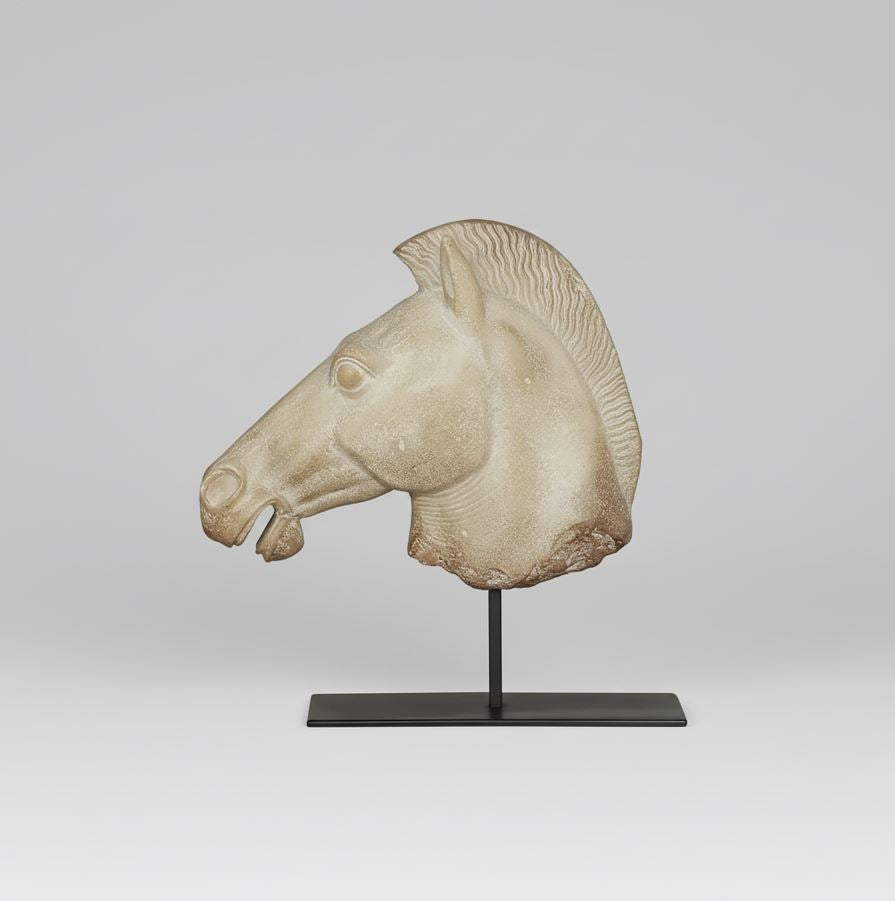 Horse Head Statue