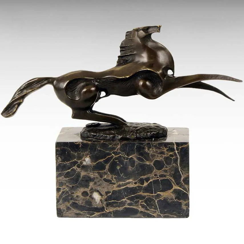 Jumping Horse Sculpture