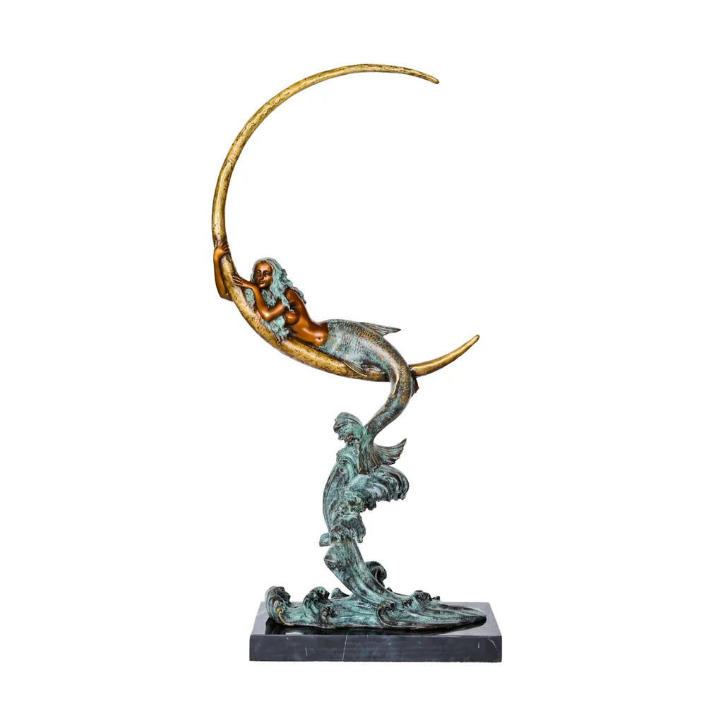Little Mermaid Bronze Statue