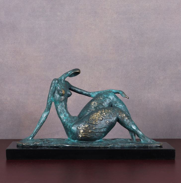 Modern Bronze Sculpture