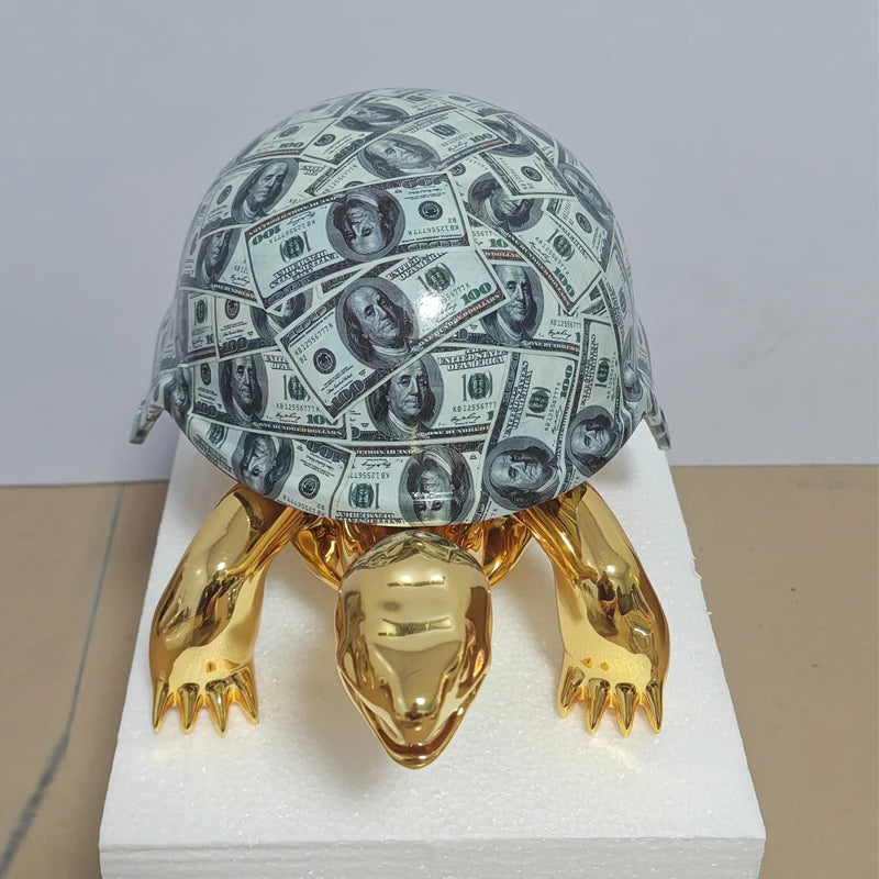 Resin Turtle Sculpture