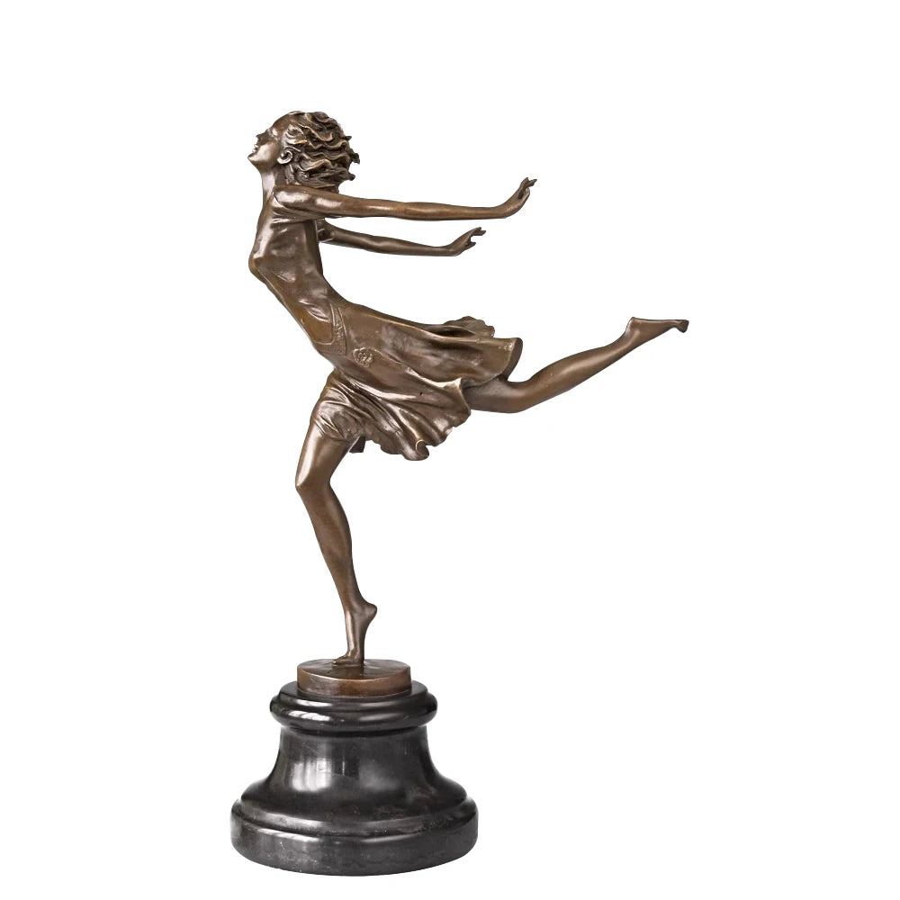 Running Woman Statue