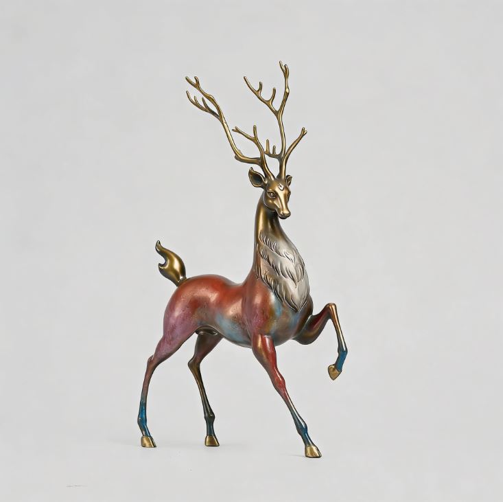 Sika Deer Statue