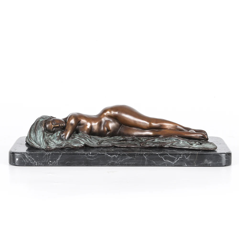 Sleeping Woman Sculpture