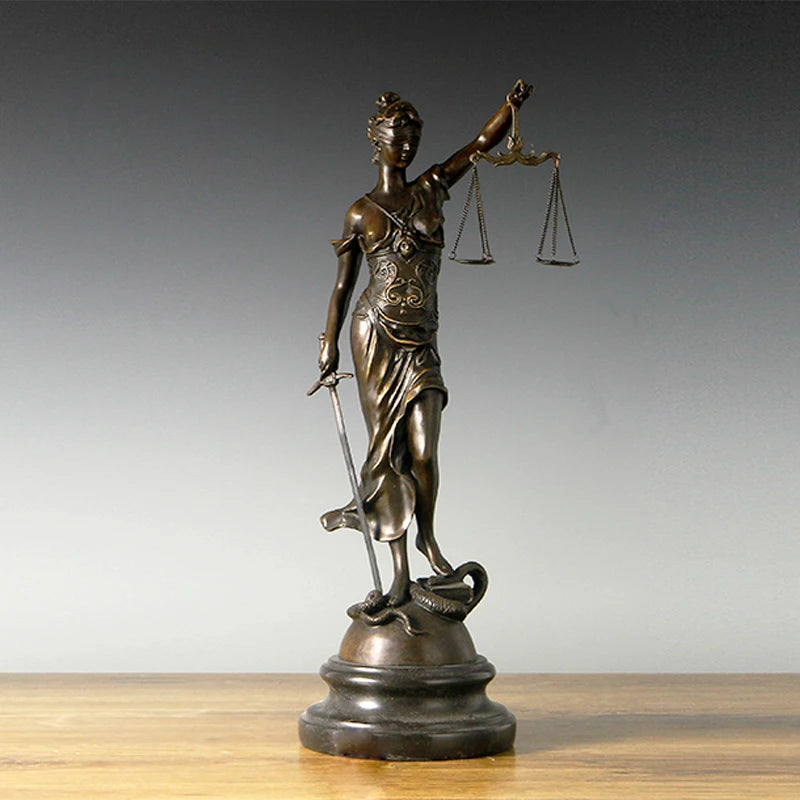 Statue Justice Bronze