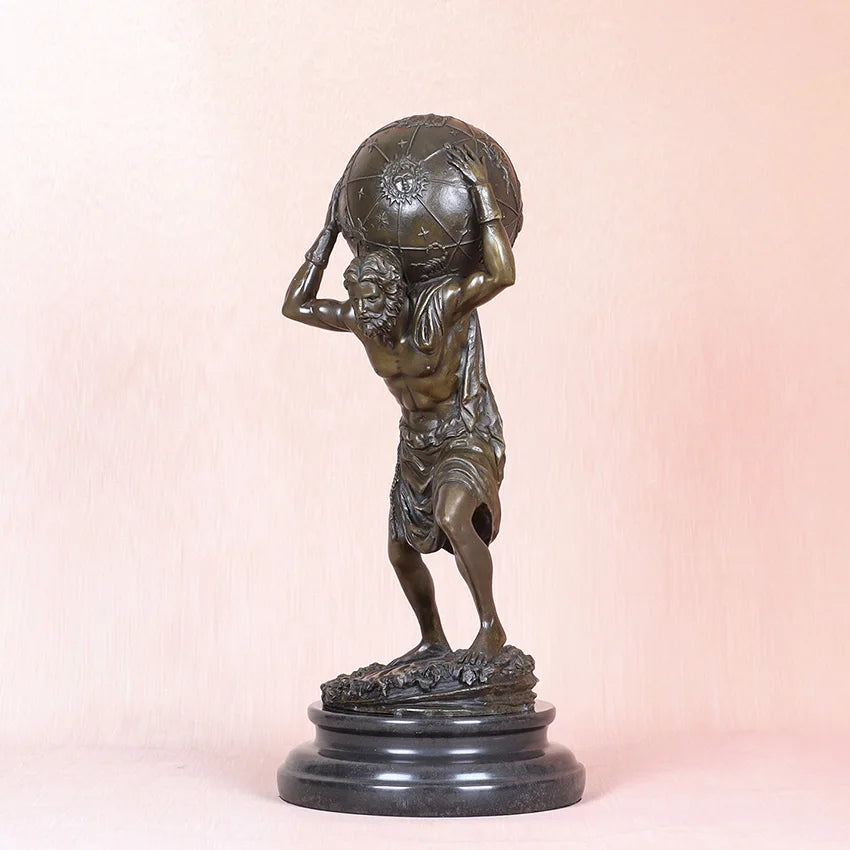 Titan Atlas Sculpture
