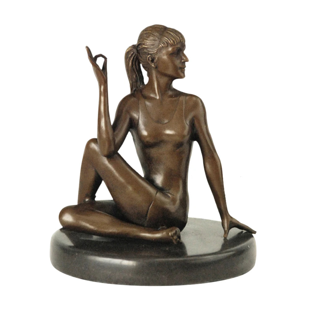 Yoga Bronze Sculpture