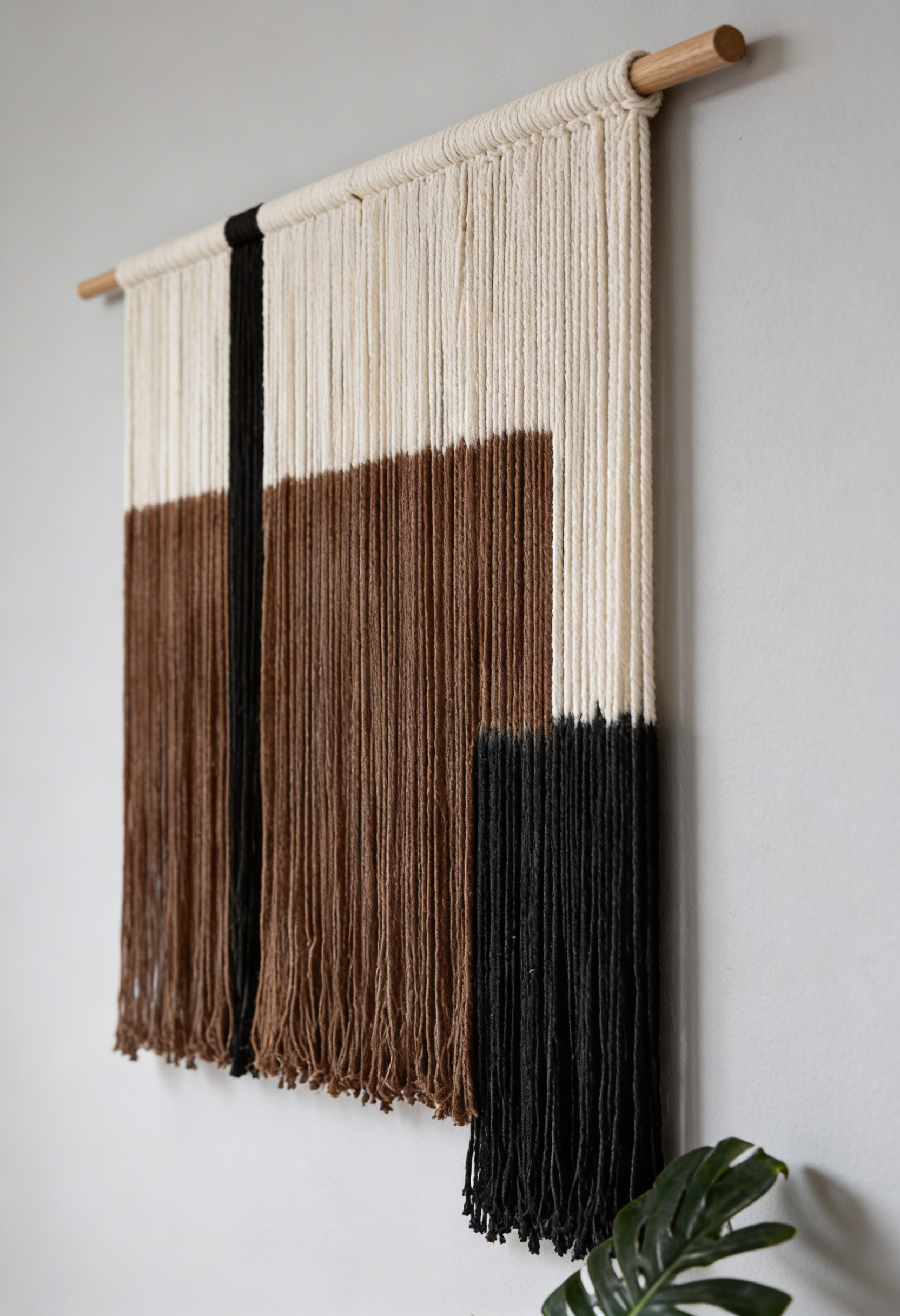 Abstract Macrame Wall Hanging
