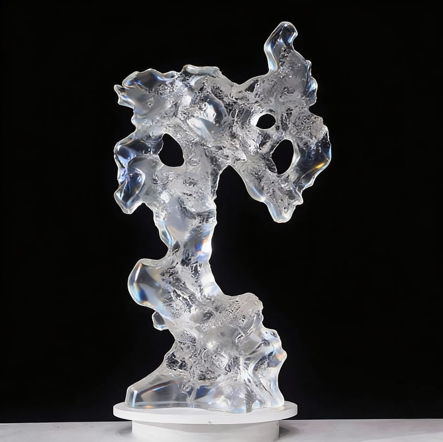 Abstract Resin Sculpture