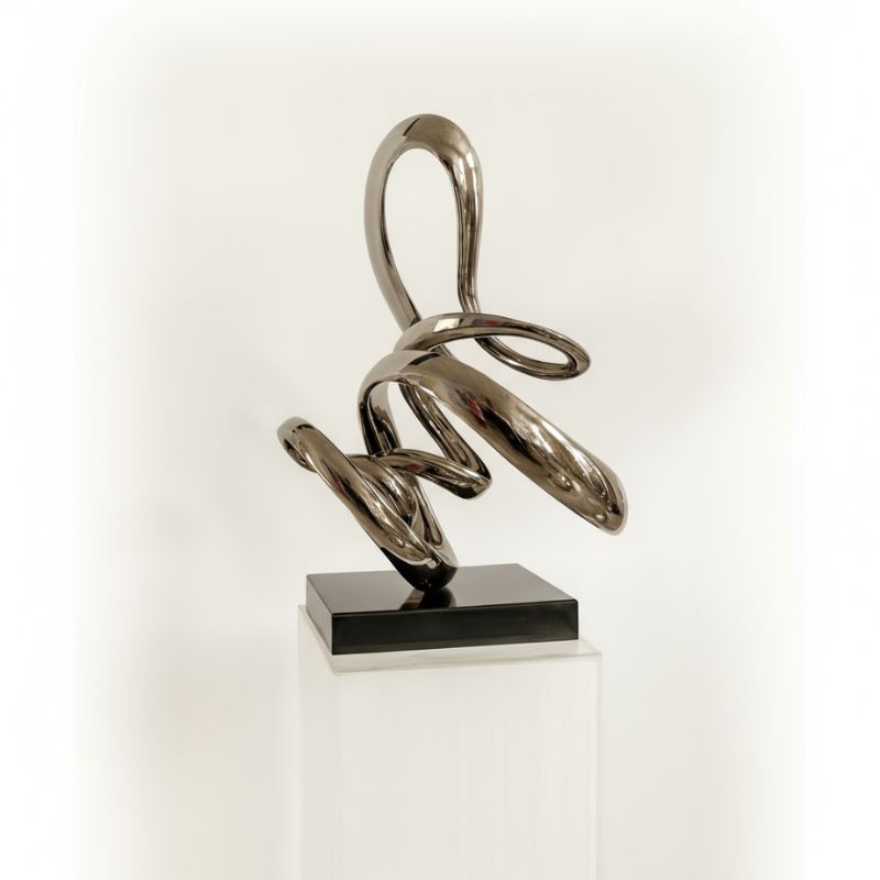 Abstract Spiral Sculpture