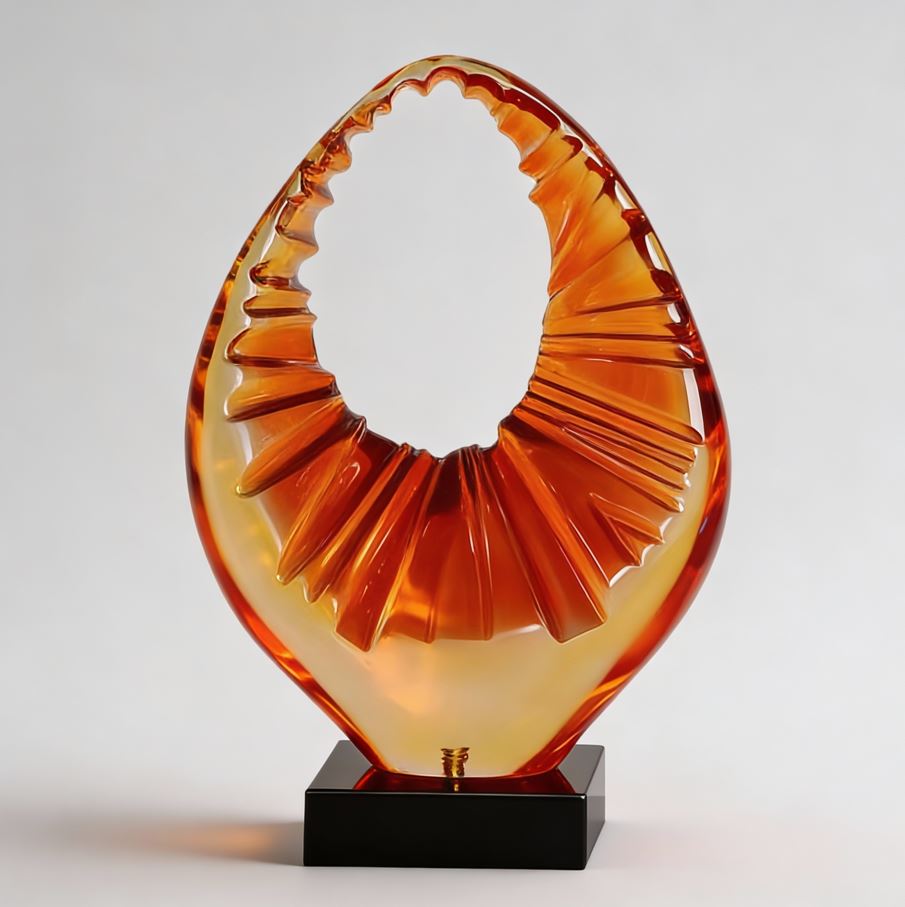 abstract resin sculpture 