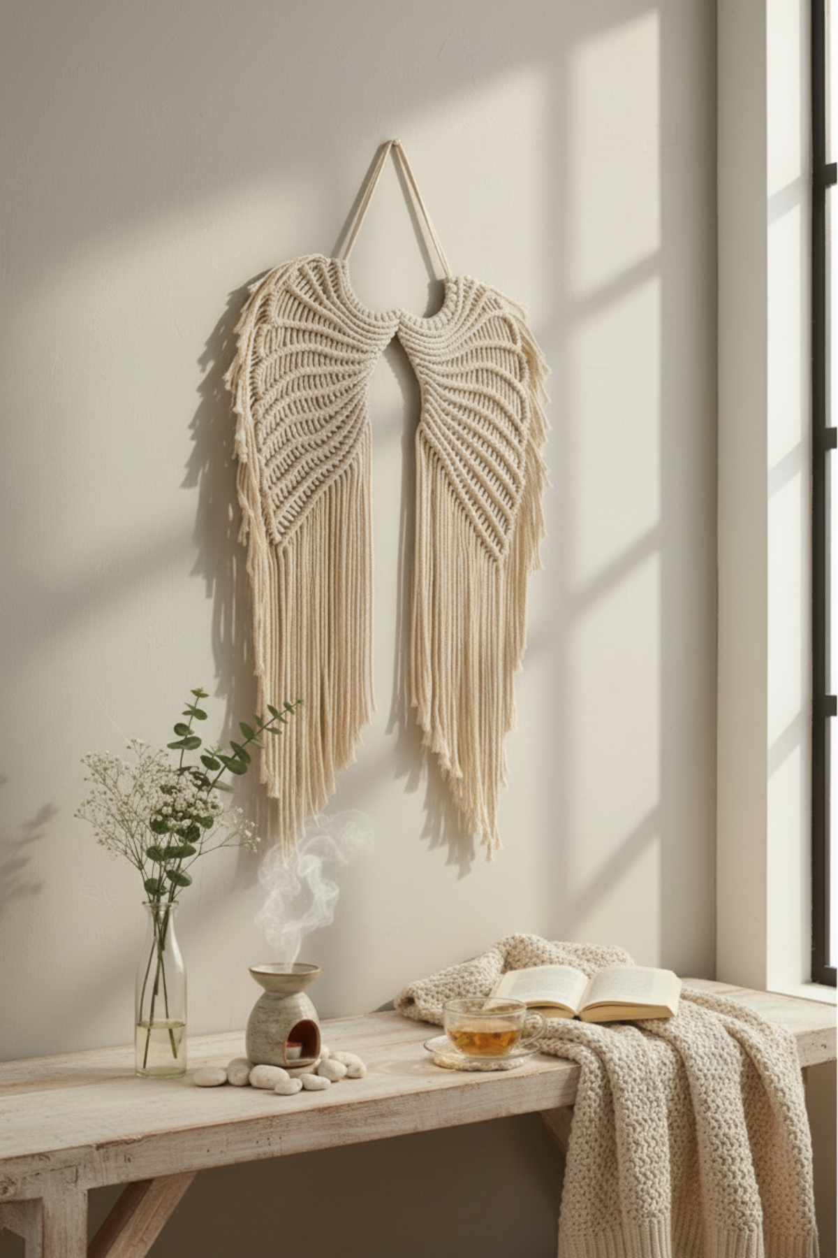 Angel Wings Macrame