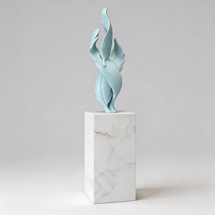 Blue Sculpture