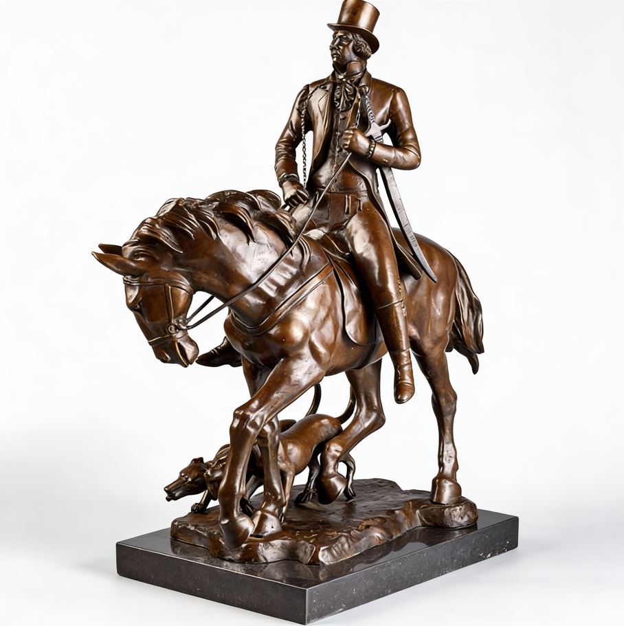 Bronze Western Sculpture
