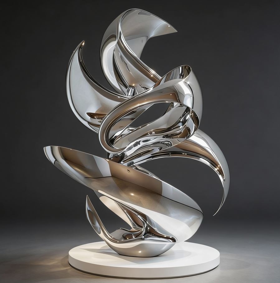 Fluid Metal Sculpture