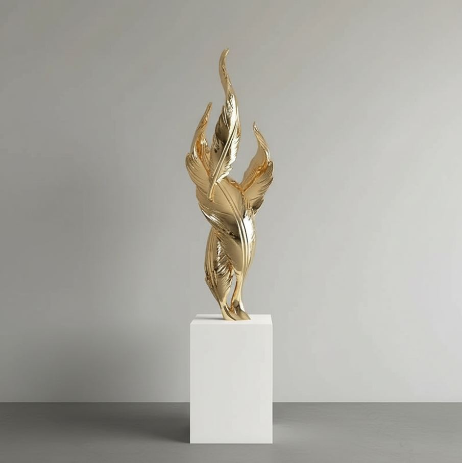 Gold Sculpture