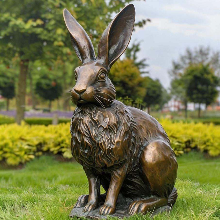 Hare Sculpture For Garden