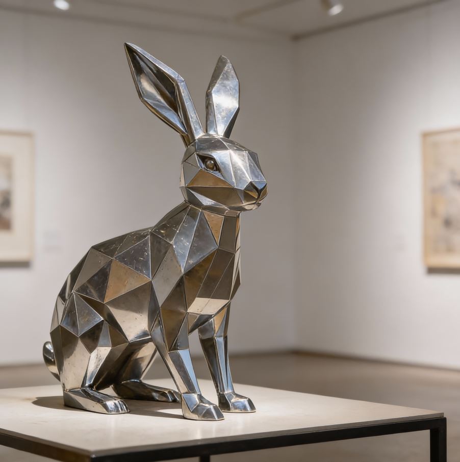 Large Hare Sculpture For Garden