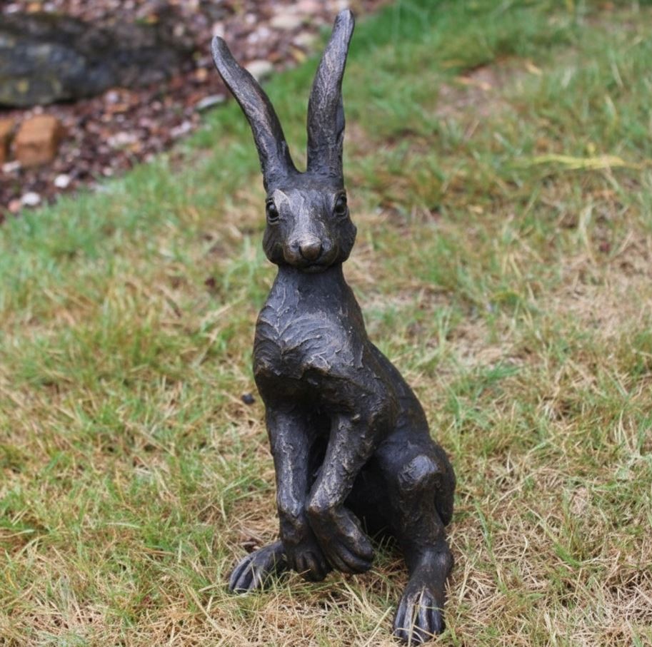 Large Hare Statue For Garden