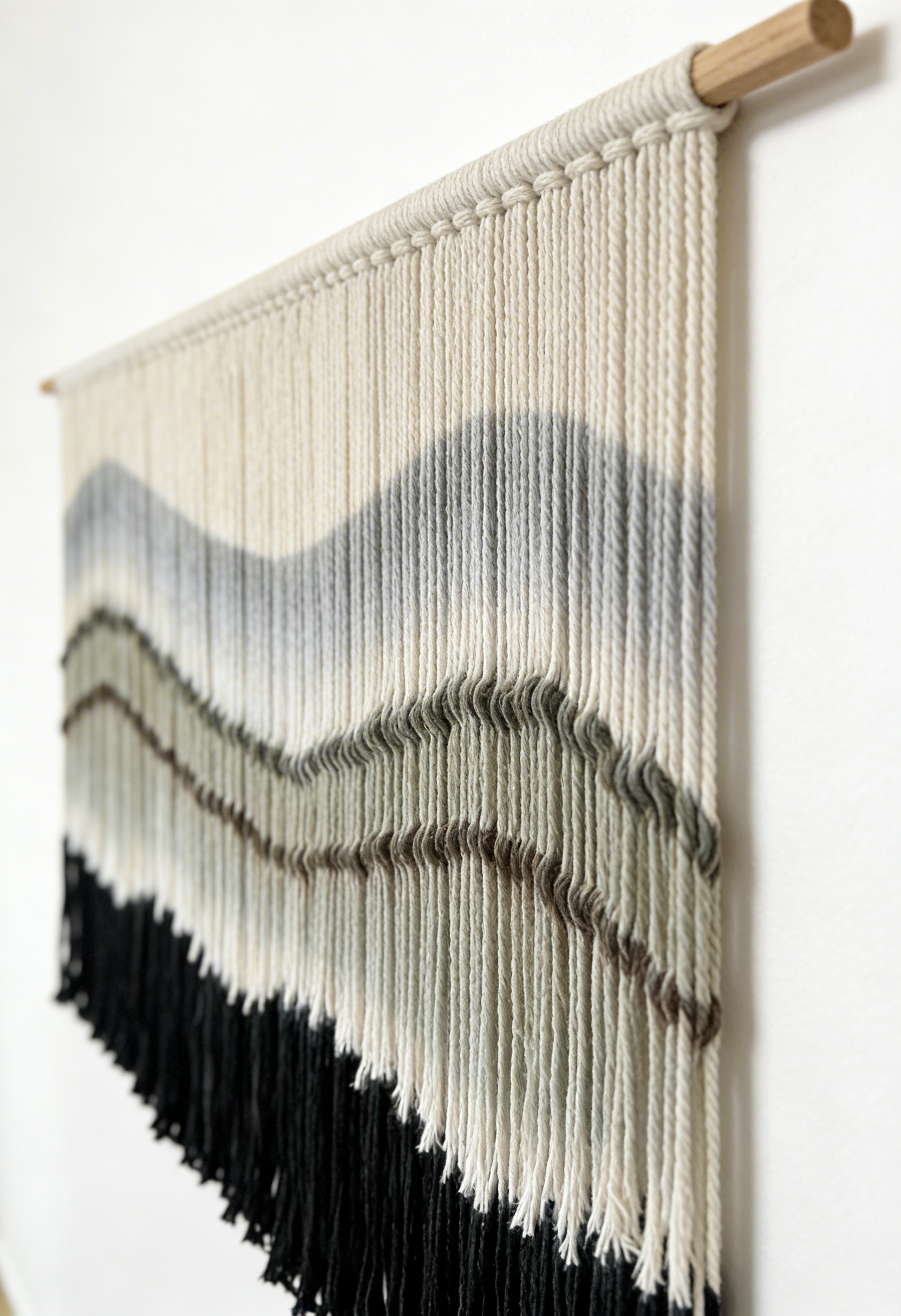 Mountain Macrame Wall Hanging