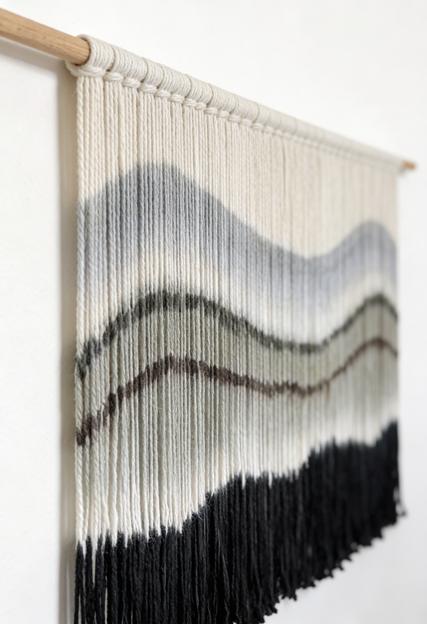 Mountain Macrame Wall Hanging