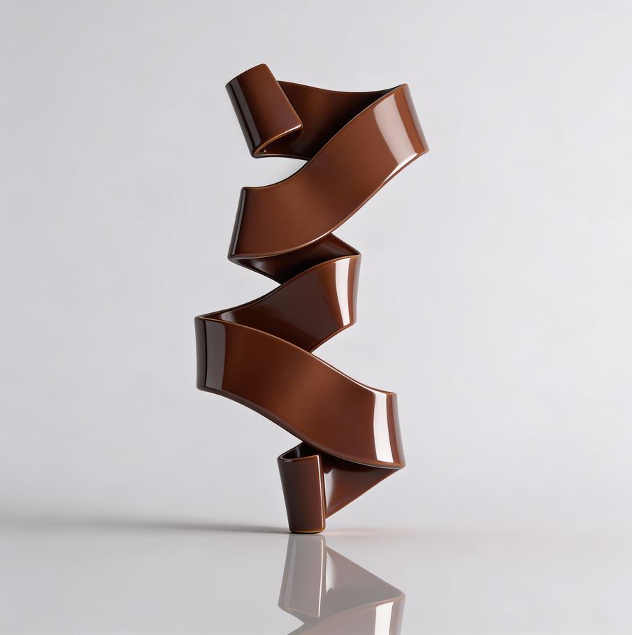 Ribbon Sculpture Wall