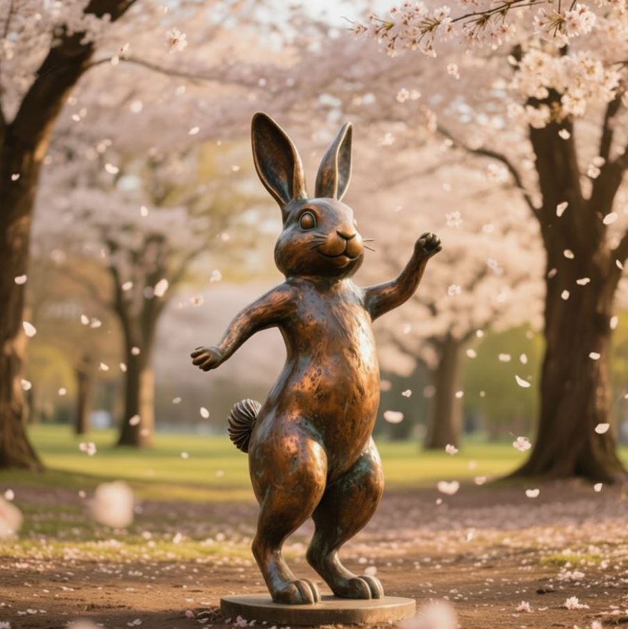 Sculpture Crazy Bunny