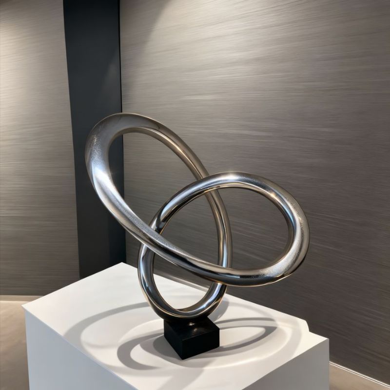 Stainless Steel Infinity Sculpture